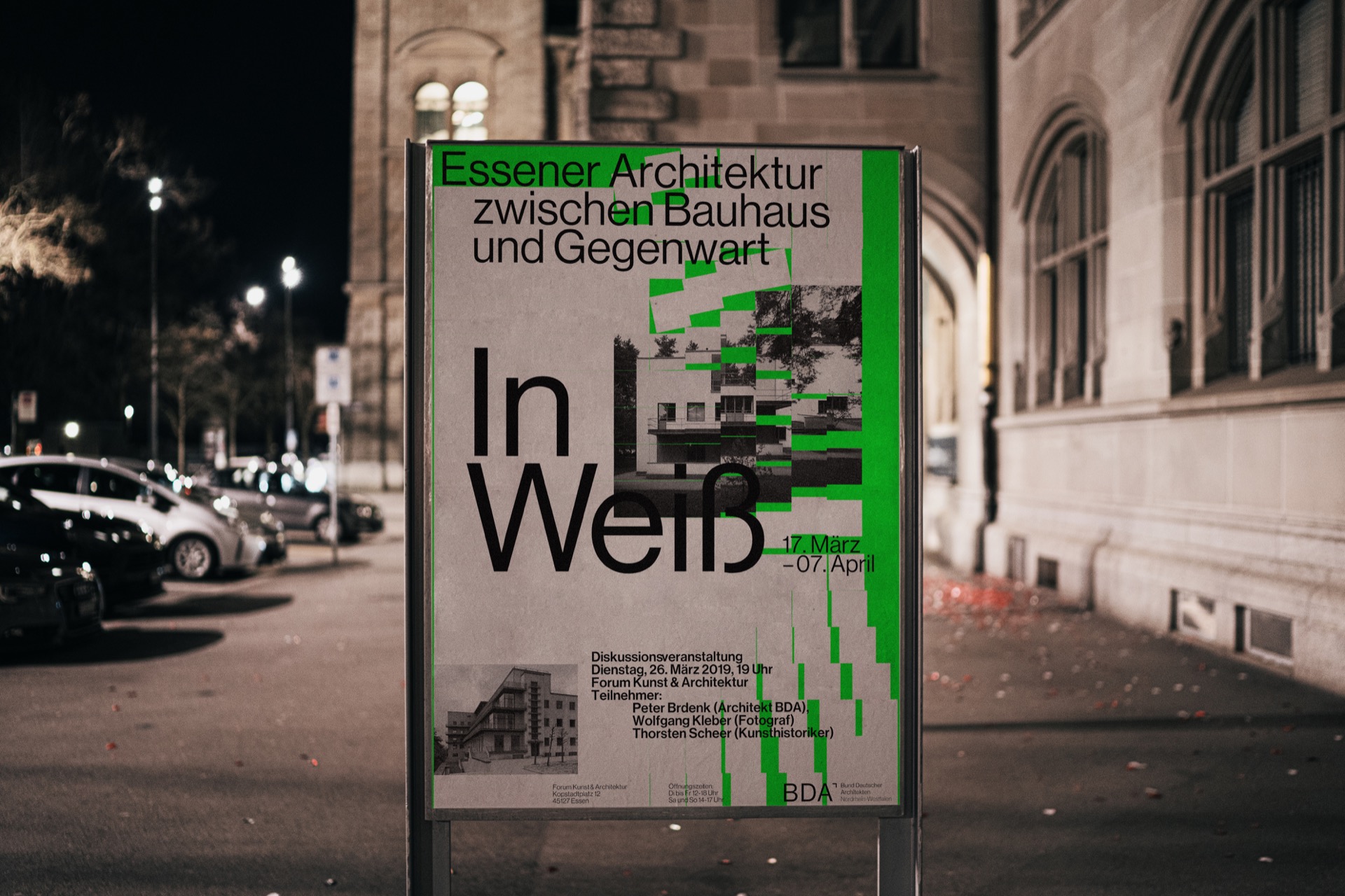 generatives plakat bund deutscher Architekten essen