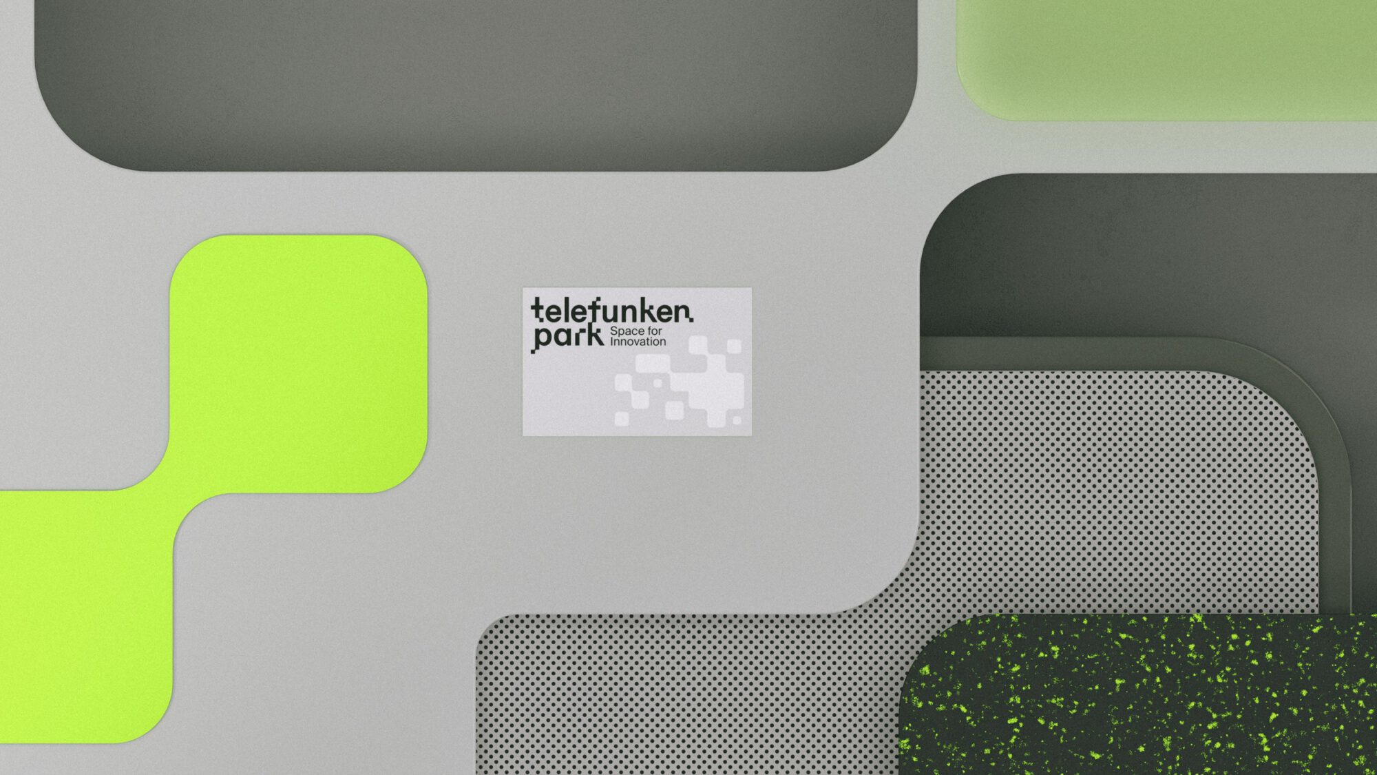 Abbildung einer Visitenkarte des Hochtechnologieparks telefunkenpark in Heilbronn am Neckar